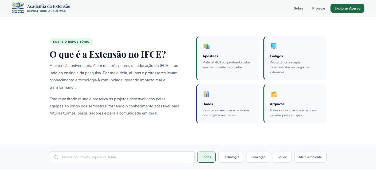 Academia da Extensão — imagem 1